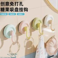 吸盘挂钩强力真空免打孔可移动粘钩家用厨房卫生间挂毛巾无痕粘钩
